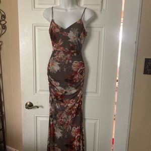 Windsor Long Slit dress